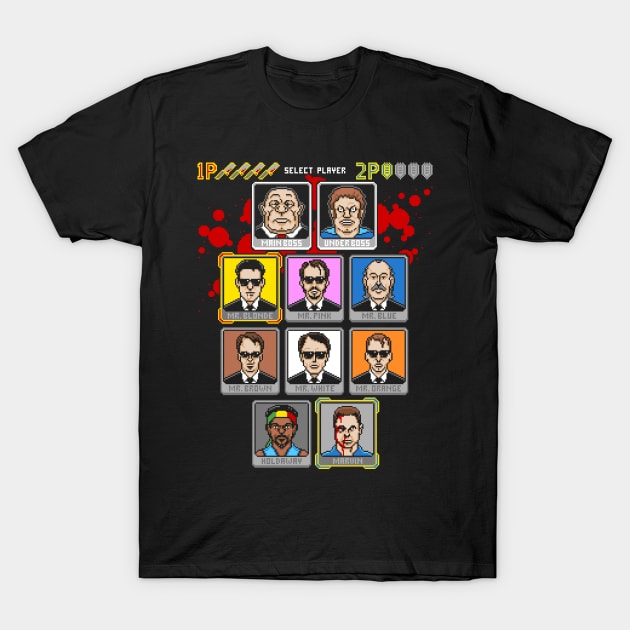 8 Bit Reservoir T-Shirt by tomburns